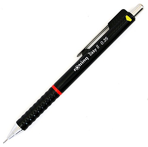 Rotring Tikky Mechanical Pencil, 0.35 mm, Black