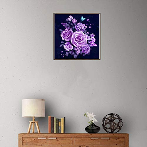 image for 5D Full Drill Diamond Painting Kit, Brahmerth DIY 5D Diamond Painting 
