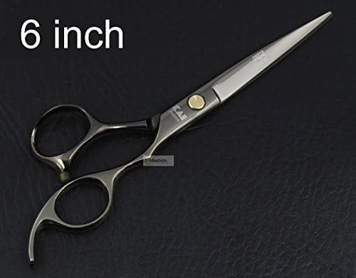 Gabion TM 1pc Kasho 5.5 or 6.0 inch Flat Hair Scissor pro tesoura hairdressing salon styling tools cutting straight [6inch]