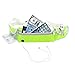Adjustable Running Belt, Waterproof Fanny Pack with Water Bottles Zipper Pockets and Headphone Port Waist Bag ,Hands Free Workout Waist Pack Fits iPhone X /8 for Running Hiking Cycling Climbing,Green