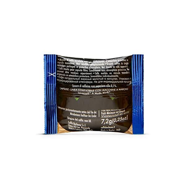 Caffè Borbone Kaffee Kapseln Don Carlo, Blaue Mischung - 100 stück - Kompatibel mit Kaffeemaschinen der Marke Lavazza… – Bild 5