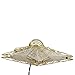 Kurt Adler 10 Light 8.5-Inch Gold Reflector Star Treetop