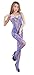 Amour - Women's Industrial Net Crotchless Bodystocking