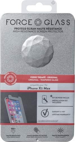 Forceglass Tempered Glass Screen Protector for iPhone XS Max, durchsichtig, 6.5 inches - Image 4