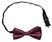 Pre Tied Formal Suit Bow Ties for Men (6 Pcs) by JAIFEI|Adjustable Neck Strap (D)