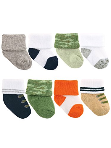 Luvable Friends Unisex Baby Newborn and Baby Terry Socks