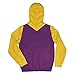Nintendo Men's Wario Adult Costume Hoodie, Purple/Yellow, Large
