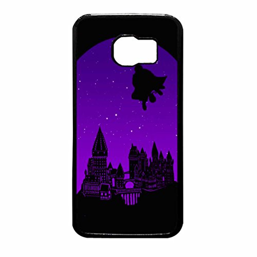 Harry Poter Flying Over Hogwarts Case Device Samsung Galaxy S6 Edge