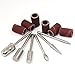 ZXUY 6pc Nail Drill Bits for Machine Replacement 3/32