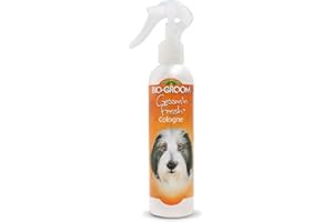 Bio-Groom Groom'n Fresh Dog Cologne - Deodorizing Spray, Dog Bathing Supplies, Puppy Wash, Cat & Dog Grooming Supplies, Cruelty-Free, Made in USA, Dog Perfume - 8 fl oz 1-Pack