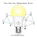 MagicConnect Smart Light Bulb, White and Color Ambiance 110-220v A19 E26 40w Equivalent App Control Bluetooth Light Bulb