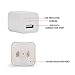 White Hidden Spy Camera 1080P HD USB Wall Charger Spy Camera Adapter Loop Recording Motion Detection 32gb Support