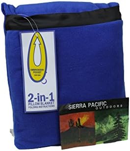 Sierra Pacific Apparel Pillow Blanket Royal