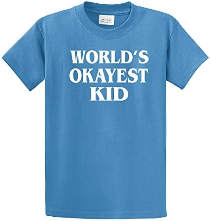 World's Okayest Kid T Shirt Funny Adult Tee Shirt military - Bild 9 von 18