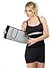 Delfin Spa Heat Maximizing Neoprene Waist Wrap (Tummy Toner) Black, Large