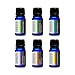 Yeouth 60ml Pure Essential Oils Aromatherapy Set - Peppermint, Lavender, Tea Tree, Eucalyptus, Lemongrass, Sweet Orange