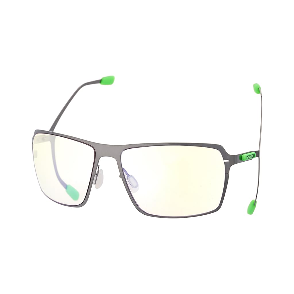 REGEN OC gaming glasses with headset compatible temples with extra wide blue light blocking lenses