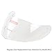 Clear Anti-Scratch (Regular Clear) Replacement Motorcycle Helmet Visor Face Shield for IV2 Helmets Model #953