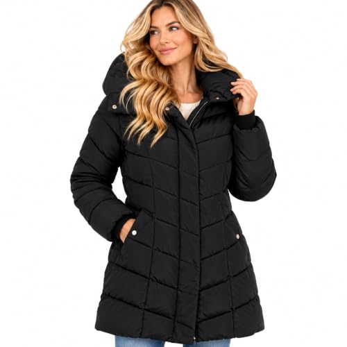 Steve Madden Women's Quilted Puffer Parka