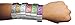 Goldistock Wristbands Deluxe VIP Metallic 300 Ct. Variety Pack - ¾” Arm Bands – 50 Each: Gold, Silver, Blue, Green, Red, & Purple Paper-Like Party Armbands - Wrist Bands for Superior Events