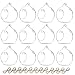 Sziqiqi 12Pcs 80MM Hanging Tealight Holder Glass Globes Terrarium Wedding Candle Holder Candlestick
