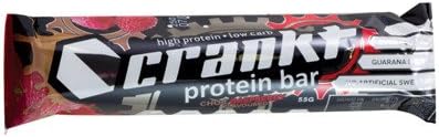 Crankt Bar Chocolate Raspberry 55g x 12