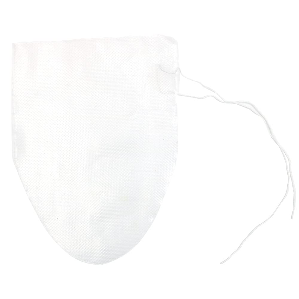 Namvo 60Pcs Conical PVA Carp Fishing Bags Quick Water Soluble Curved Baits Bag for Boilie Rig Solid Baits Carp Fishing Equipment Fishing Tackle Accessories(7.5 * 11CM)