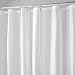 iDesign EVA Plastic Shower Curtain Liner, Mold and Mildew Resistant Plastic Shower Curtain for use Alone or With Fabric Curtain, 54 x 78 Inches, Frost