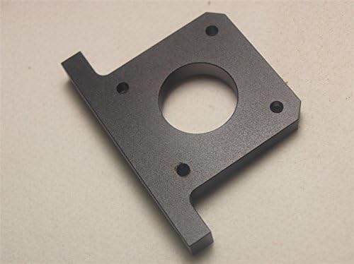 HEASEN FLASHFORGE 3D Printer Y-axis Stepper Motor Metal Mount Aluminum Alloy Motor Mount Black Color