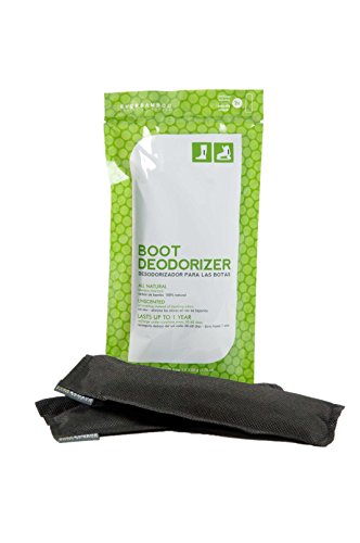 Boot Deodorizer Bag Set w/Natural Bamboo Charcoal