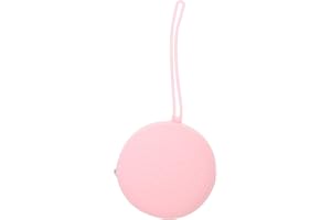 MOLUCKFU Storage Box Portable Silicone Case Lightweight Reusable Holder Compact 3.54X3.54X1.57 Inches for Travel Daily Use