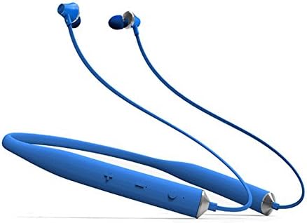 Wireless Headphones, Magnetic Sweatproof In-Ear Sport Earbuds, Neckband Bluetooth Headset for Workout, Running, 8 Hour Battery, Blue S7