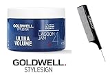 Goldwell Stylesign Ultra Volume Lagoom Jam 4 Styling Gel- 5 oz (with Sleek Steel Pin Tail Comb)