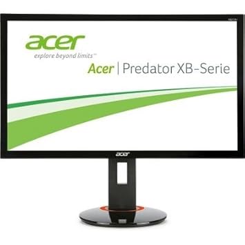 Acer Predator XB270HAbprz 69 cm (27 Zoll) eSports Monitor (USB 3.0, 1ms Reaktionszeit, 144Hz, 3D-fähig, G-Sync, Höhenverstell