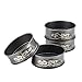 Cake Boss Novelty Bakeware 4-Piece Nonstick Mini Springform Pan Set, Gray