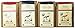 Great River Organic Milling, Baker's Gift Set 4 Pack, Bread Flour Unbleached Wheat, Whole Wheat Pastry Flour, Specialty Flours Stone-Ground Cornmeal, Bread Flour Whole Wheat, Organic, 5-Pounds Each (Pack of 4)