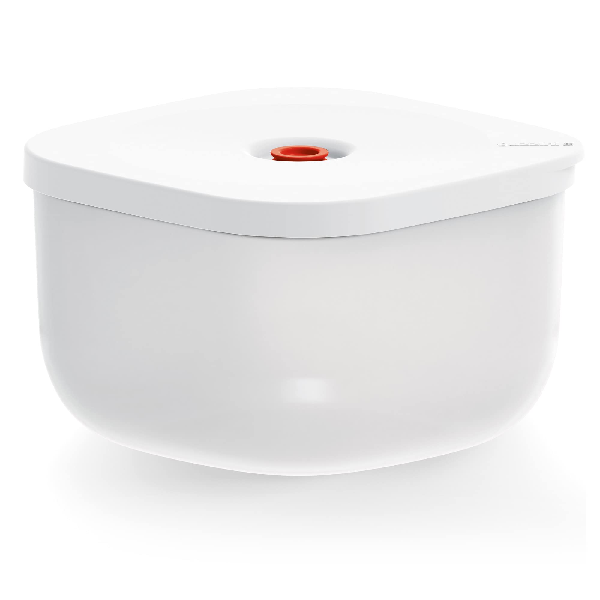 Guzzini - Save IT Deep Vacuum Container (L) - White, 19,7x19,7xh12,7 cm - 2800 cc