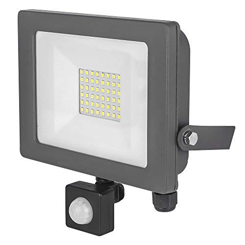 Status Slimline Motion Sensor Light | LED Security Light | 30W LED Flood Light | S30WSFLGPIR1PKB3, Black