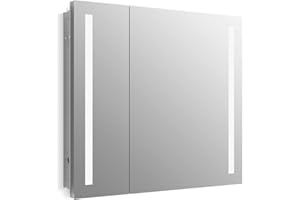 KOHLER Verdera 34 in. x 30 in. Surface-Mount Lighted Medicine Cabinet
