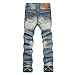 Hot Mens Jeans Skinny Straight Fit Pencil Pants Feet Trousers Fashion Korean
