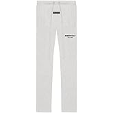 Essentials Sweatpants Adult, Elastic Waist, Oversized, Relaxed/Uncuffed/Straight-Leg/Open-Hem