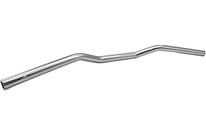 Chorme Motorcycle Handlebar 2.5" Rise 1 Inch Ape Hanger 25.4mm Bars for Harley Sportster Softail Dyna For Yamaha Suzuki Kawas