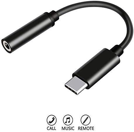 Google Pixel 3 Dongle Headphone Adapter Type C to 3.5mm,Aux Converter w/Realtek DAC Hi-res Chipset for Samsung S9 S9+ Note 9 S10 S10+ Google Pixel 2/XL Pad Pro 11" 12.9" 2018/Pixel 3/XL