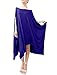 NE PEOPLE Womens Wide Round Neck Poncho Kaftan Maxi Handkerchief Hem Dress S-3XL