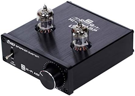 WQGNMJZ Vacuum Tube Headphone Amplifier 6J1 Tube Preamp Computer Speaker Audio Preamplifier