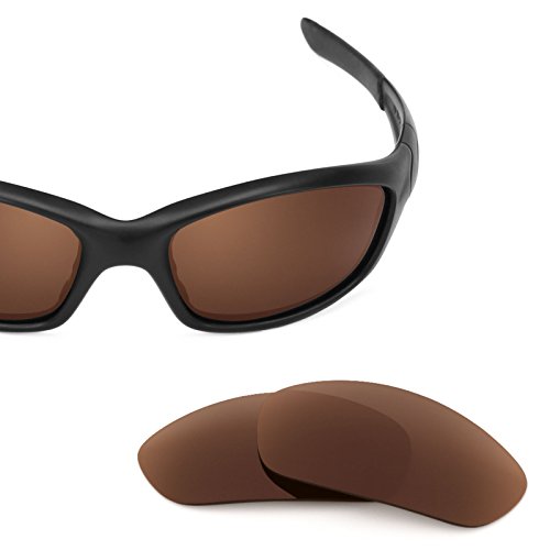 Revant Polarized Replacement Lenses for Oakley Straight Jacket (2007) EliteWinlock Brown