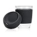 JOCO Cup 12oz - Eco-innovative Borosilicate Glass Reusable Classic Cup - (Black)