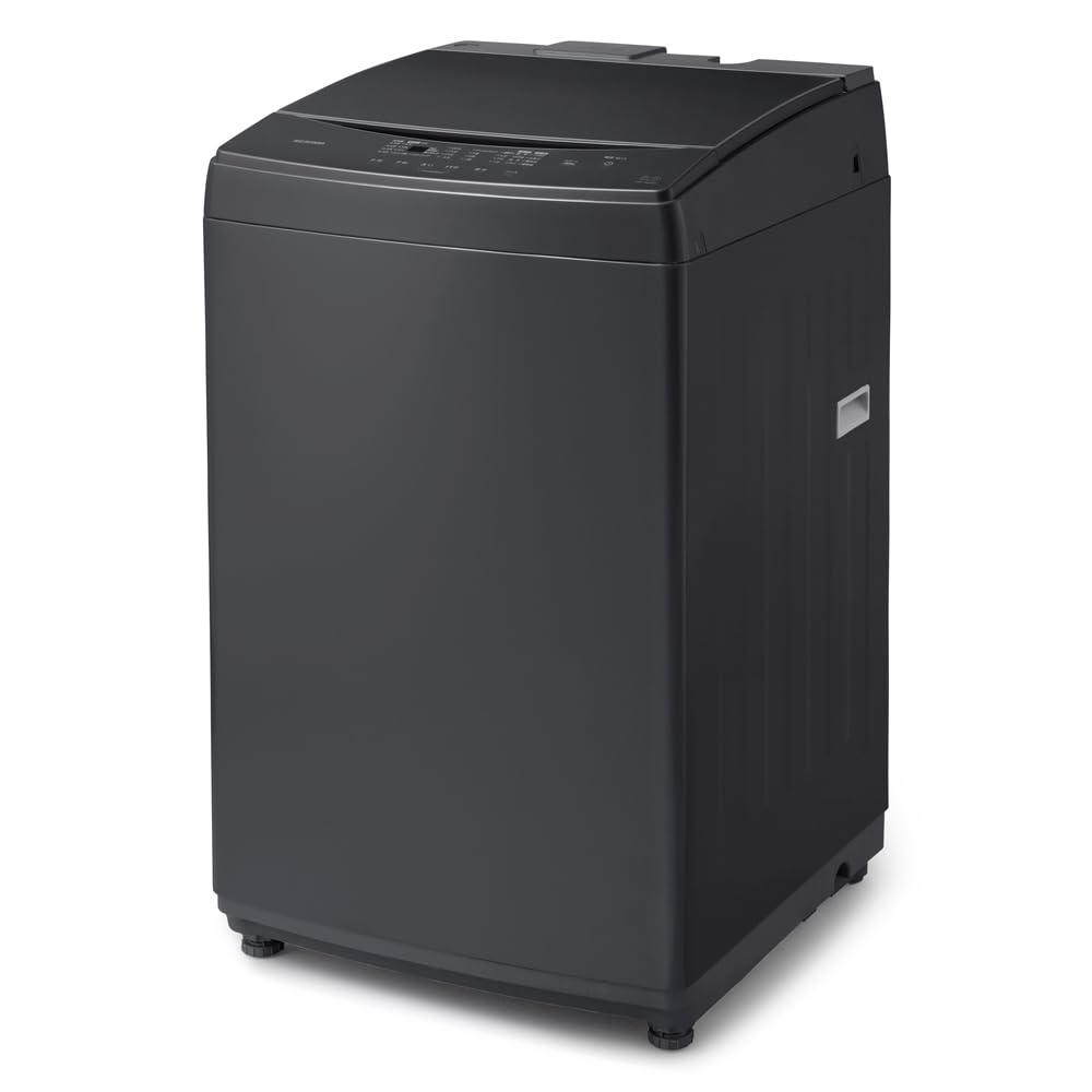アイリスオーヤマ 洗濯機 8kg 新生活 一人暮らし マットブラック 縦型 IAW-T806HA商品画像