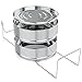 Instant Pot Accessories – Stackable Stainless Steel Pressure Slow Cooker Steamer Insert Pans – 6 or 8 Quart – Insta Pot in Pot – Instapot Ultra