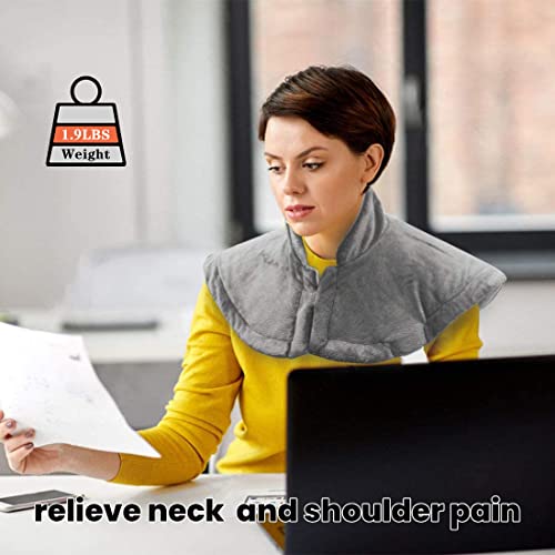 ZXU Heating Pad for Neck and Shoulder, 20" x25“ Large Electric Heated